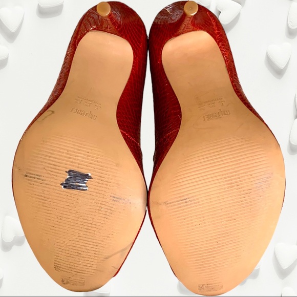 MY SHOES RED HEELS. WOMEN’S SIZE 7 - Picture 5 of 5